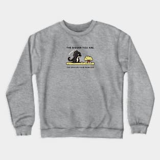 Dinosaur Motivation Crewneck Sweatshirt